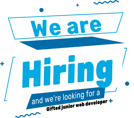 we're hiring and we're looking for a gifted junior